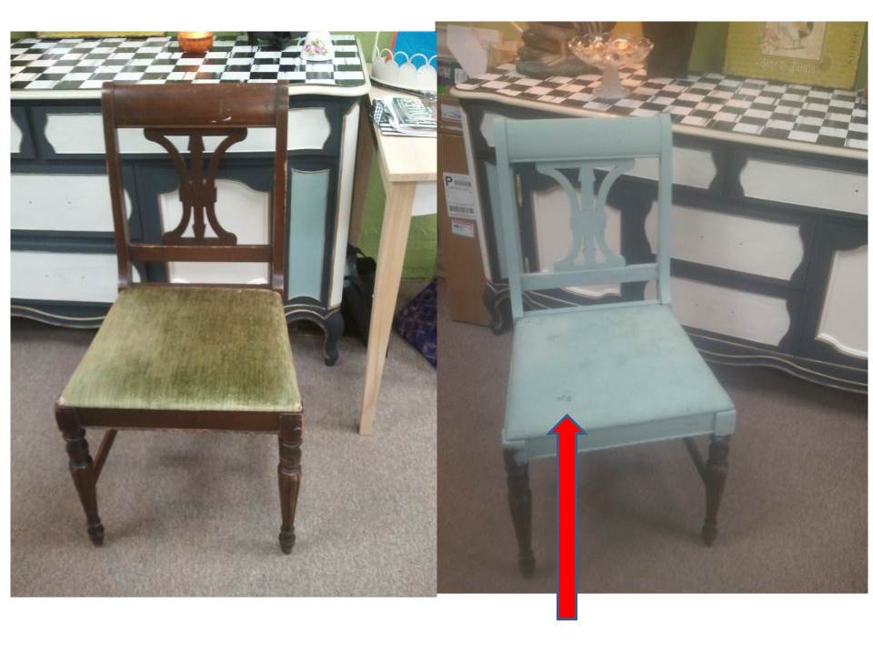 How to Transform a Chair with Chalk Paint