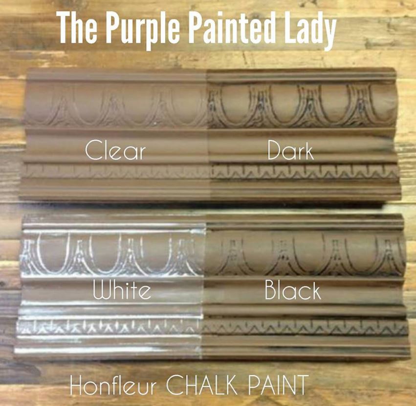 Chalk Paint® Sample Board Colors- all in a row, The Purple Painted Lady