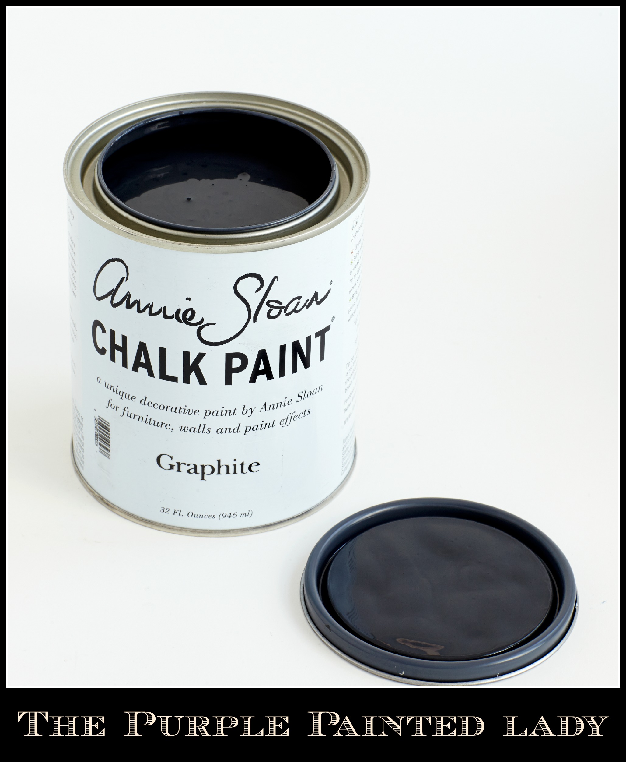 Aubusson Blue Chalk Paint®, Graphite Wash and Black Wax…Ooh La La