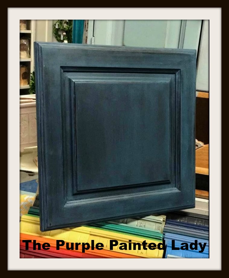 Aubusson Blue Chalk Paint®, Graphite Wash and Black Wax…Ooh La La