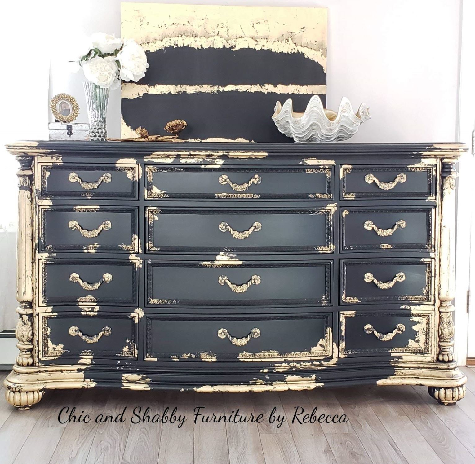 Adding Gold Foil or Metallic Gilding | The Purple Painted Lady