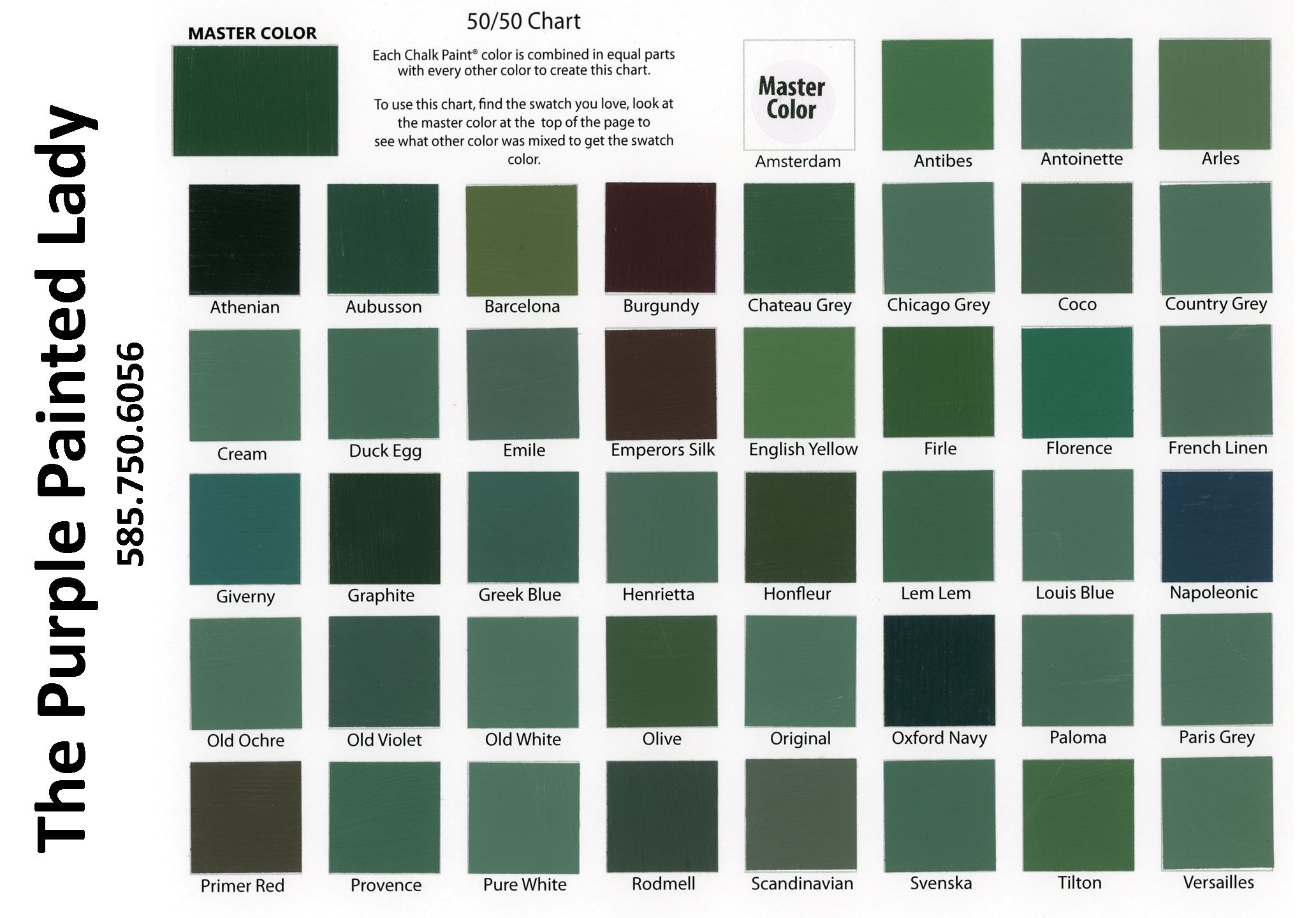 Annie Sloan Chalk Paint lovers: Here is my extended colours range
